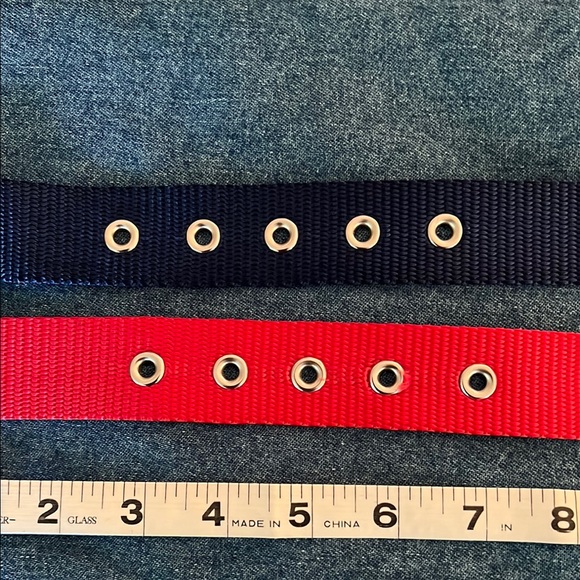 Sailormade Red and Blue Belts - Picture 7 of 13